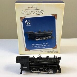 2005 Hallmark LIONEL Train Ornament Pennsylvania B6 Steam Locomotive Vintage
